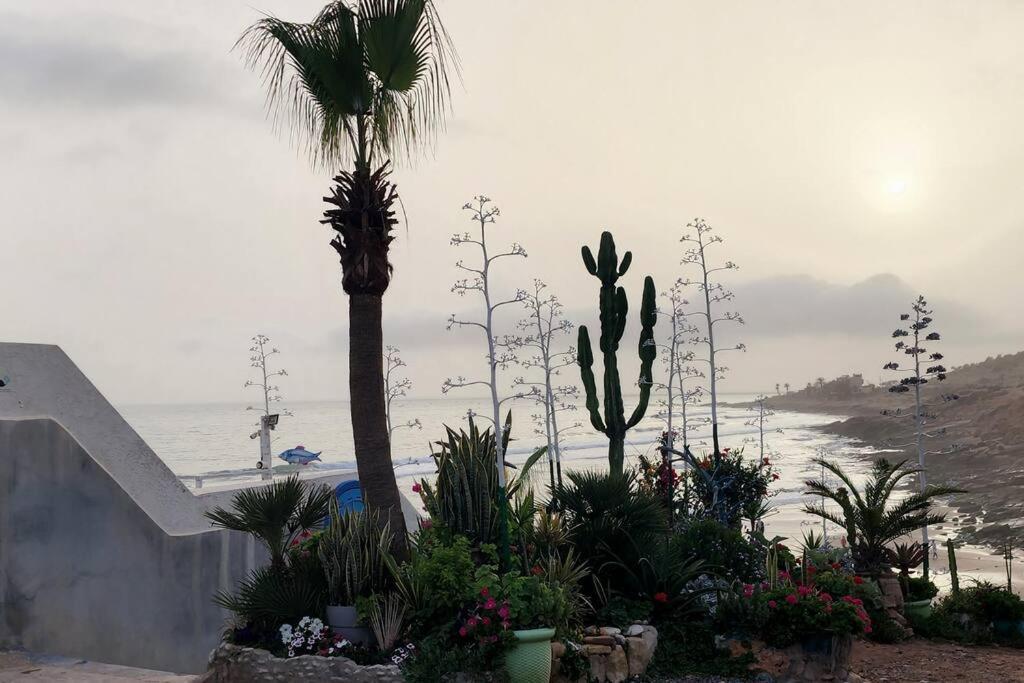 Superbe Appartement Pied Et Vue Sur Mer 塔哈佐特 外观 照片